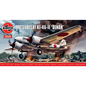 Airfix Classic Kit VINTAGE letadlo A02016V - Mitsubishi KI-46-II “DINAH” (1:72)