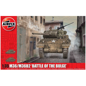 Airfix Classic Kit tank A1366 - M36/M36B2 "Battle of the Bulge" (1:35)