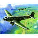 Zvezda Wargames (WWII) letadlo 6139 - Junkers Ju-52 Transport Plane (1:200)