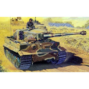 Dragon Model Kit tank 7203 - Sd.Kfz.181 Ausf.E TIGER I LATE PRODUCTION w/ZIMMERIT (1:72)