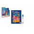 DODO Magisches Malen mit Wasser Paw Patrol Malbuch/Block 12x16cm + Pinsel, 8 Blätter in der Box