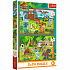 Trefl Puzzle 2v1 Jurský svět: Malí dinosauři 2x24 dílků 27,5x18cm v krabici 19x29x4cm