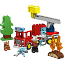 LEGO DUPLO 10473 Hasičské auto s hadicou a hasičom