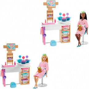 Mattel Barbie BEAUTY SALON PLAY SET Z BIELIZNĄ