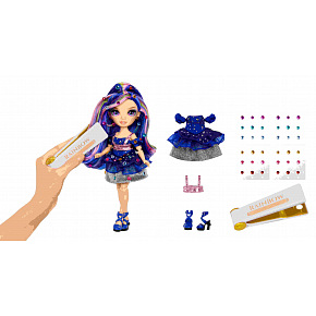 MGA Rainbow High Be Dazzling Fashion panenka - Genevieve Bleue (Blue) MGA Rainbow High Be Dazzling Fashion panenka - Genevieve Bleue (Blue)