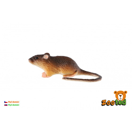 Myš domácí zooted plast 7cm 