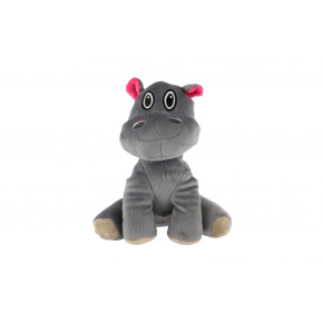 Teddies Pluszowy Hippo siedzący 20cm w torbie 0+