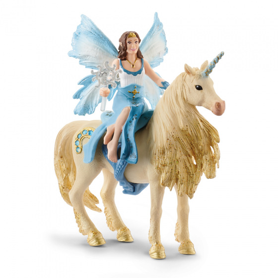 Schleich 42508 Fee Eyelas auf goldenem Einhorn