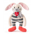 Lumpin Królik w paski Quido, 28 cm
