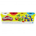 Play-Doh modelína balení 4 tub ASST B5517