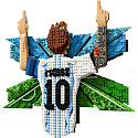 LEGO® Editions 43018 Lionel Messi – Der Moment des Sieges
