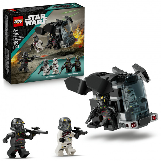 LEGO Star Wars™ 75412 Battle Pack: Szturmowiec śmierci i Szturmowiec nocy