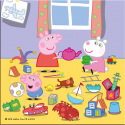 Dino PEPPA PIG IM URLAUB 3x55 Puzzle NEU