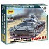 Zvezda Wargames (WWII) tank 6119 - German Tank Panzer III (1:100)