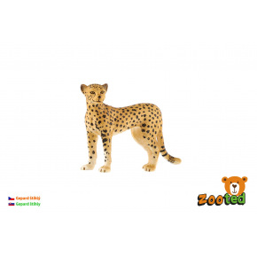 ZOOted Cheetah slim zooted plastikowy 8cm w torbie