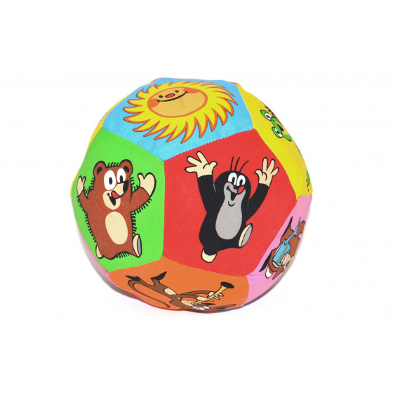 Wiky Lopta Krtko textilná 15cm v plastovej taške 0m+