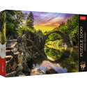 Trefl Puzzle Premium Plus - Photo Odyssey: Rakotzbrücke in Kromlau, Deutschland 1000 Teile 68,3x48cm in Schachtel 40x27x6cm