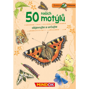 Mindok vzdelávacia hra Expedícia príroda: 50 našich motýľov