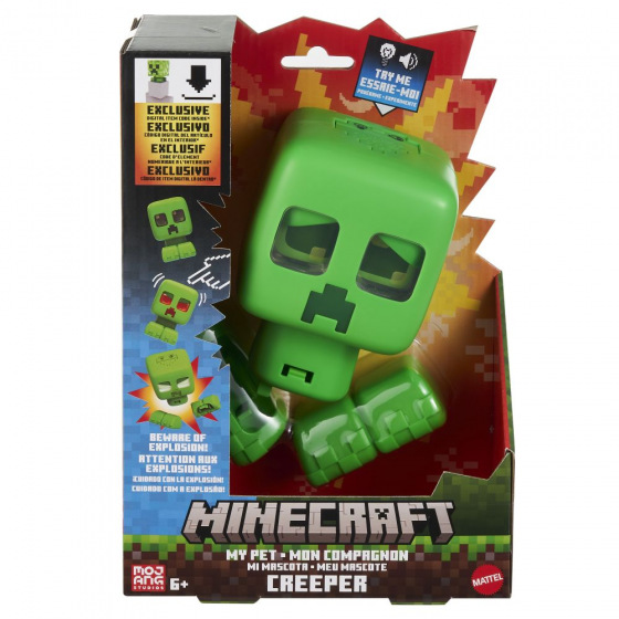 Mattel Minecraft MŮJ MAZLÍČEK CREEPER