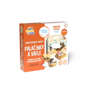 Mac Toys MODELO Samotvrdnoucí hmota - Palačinky a vafle