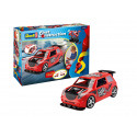 Revell First Construction Auto 00910 - Pull Back Rallye Car (rot) (1:20)