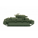 Zvezda Snap Kit tank 6247 - T-28 Soviet Tank (1:100)