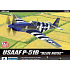 Academy Model Kit lietadlo 12303 - USAF P-51 B "70th NORMANDY INVASION (1:48)