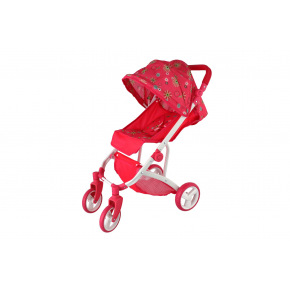 Teddies Puppenwagen sportlich mit Verdeck Stoff 58x35x70cm in Karton 33x48x16cm Teddies Puppenwagen sportlich mit Verdeck Stoff 58x35x70cm in Karton 33x48x16cm
