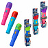 Teddies Mikrofon 21cm na baterie se světlem se zvukem 3 barvy v krabici 5x26x5cm