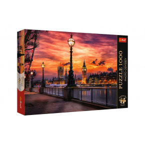 Trefl Puzzle Premium Plus - Photo Odyssey:  Big Ben, Londýn 1000 dílků 68,3x48cm v krabici 40x27x6cm