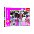 Trefl Puzzle Ve světě Barbie 200 dílků 48x34cm v krabici 33x23x4cm