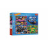 Trefl Puzzle 4v1 Závodní auta/Hot wheels 4x250 dílků 33,9x23,9cm v krabici 34x26x6cm