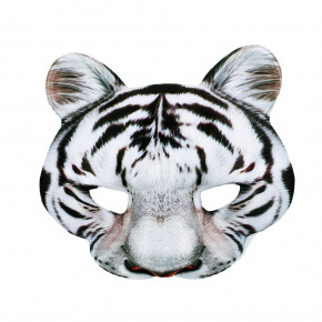 Rappa Maska bílý tygr