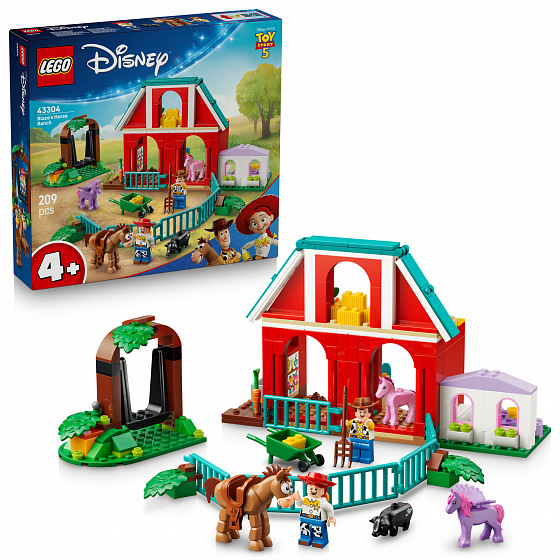 LEGO® Disney Pixar 43304 Blazeova koňská farma