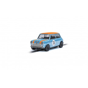 Scalextric Car Gulf SCALEXTRIC C4325 - Austin Mini Cooper S - Nick Riley & Gabriele Tarquini (1:32)