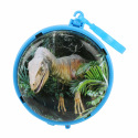 Teddies Peněženka na klíče dinosaurus kov/plast 8cm 2 barvy