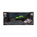 Teddies Auto RC Buggy rýchlostný 2,4 GHz plast 25cm na batérie zelené v krabici 31x14x18cm
