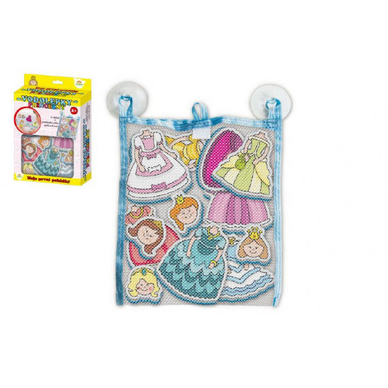 Teddies Wassersticker Mein erstes Märchen Prinzessinnen Set mit Netz 12 Stück in der Box