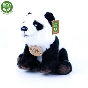 Rappa Plyšová panda sediaca alebo stojaca 22 cm ECO-FRIENDLY