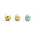 Hape Happy Hatchlings – Sada kolébajících chrastítek, 3 ks