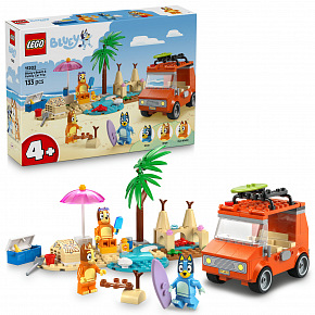 LEGO Bluey 11202 Bluey a rodinný výlet autem na pláž LEGO Bluey 11202 Bluey a rodinný výlet autem na pláž