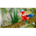 Mac Toys STEPPOS Happy Yappers Papoušek - červený