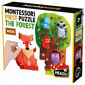HEADU EN: Montessori Moje prvé puzzle - Les