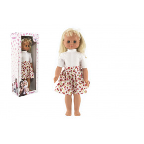 Hamiro Mrugająca lalka 60cm, solidne ciało, szeroka spódnica w pudełku 24x60x15cm