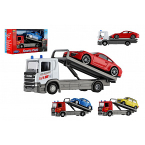 Dromader Auto odtahovka Welly Scania P320 + auto kov/plast 15cm mix druhů v krabičce 18,5x10x6cm Dromader Auto odtahovka Welly Scania P320 + auto kov/plast 15cm mix druhů v krabičce 18,5x10x6cm