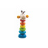 Detoa Giraffe auf Gummi aus Holz 15cm auf Karte 6m+