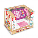 Rappa MINI OBCHOD - pokladna česká s učením jak nakupovat - růžová