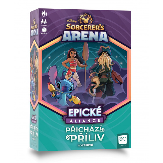 USAopoly Disney Sorcerers Arena - Epische Allianzen: Die Flut kommt