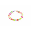 Teddies Mache dein eigenes Armband - 200 Regenbogen-Gummibänder + Werkzeug im Beutel 10x16cm