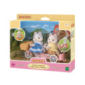 Sylvanian Families 5637 Tandemové kolo pro Husky sourozence